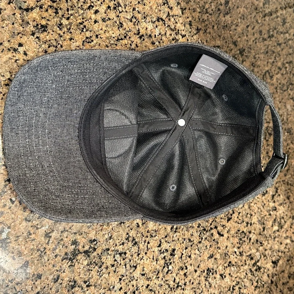 Eddie Bauer Hat Baseball Cap Men's One‎ Size Adjustable Heather Gray Cotton
